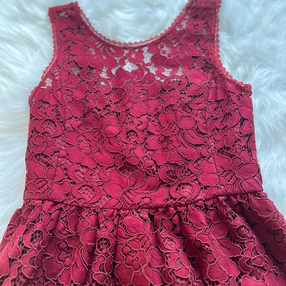 Club Monaco Sandria Dress in Scarlet Size 4 - Picture 4 of 6